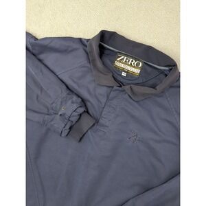 ZERO Restriction Golf Outerwear Pullover Jacket Men's XXL Navy Summerweight